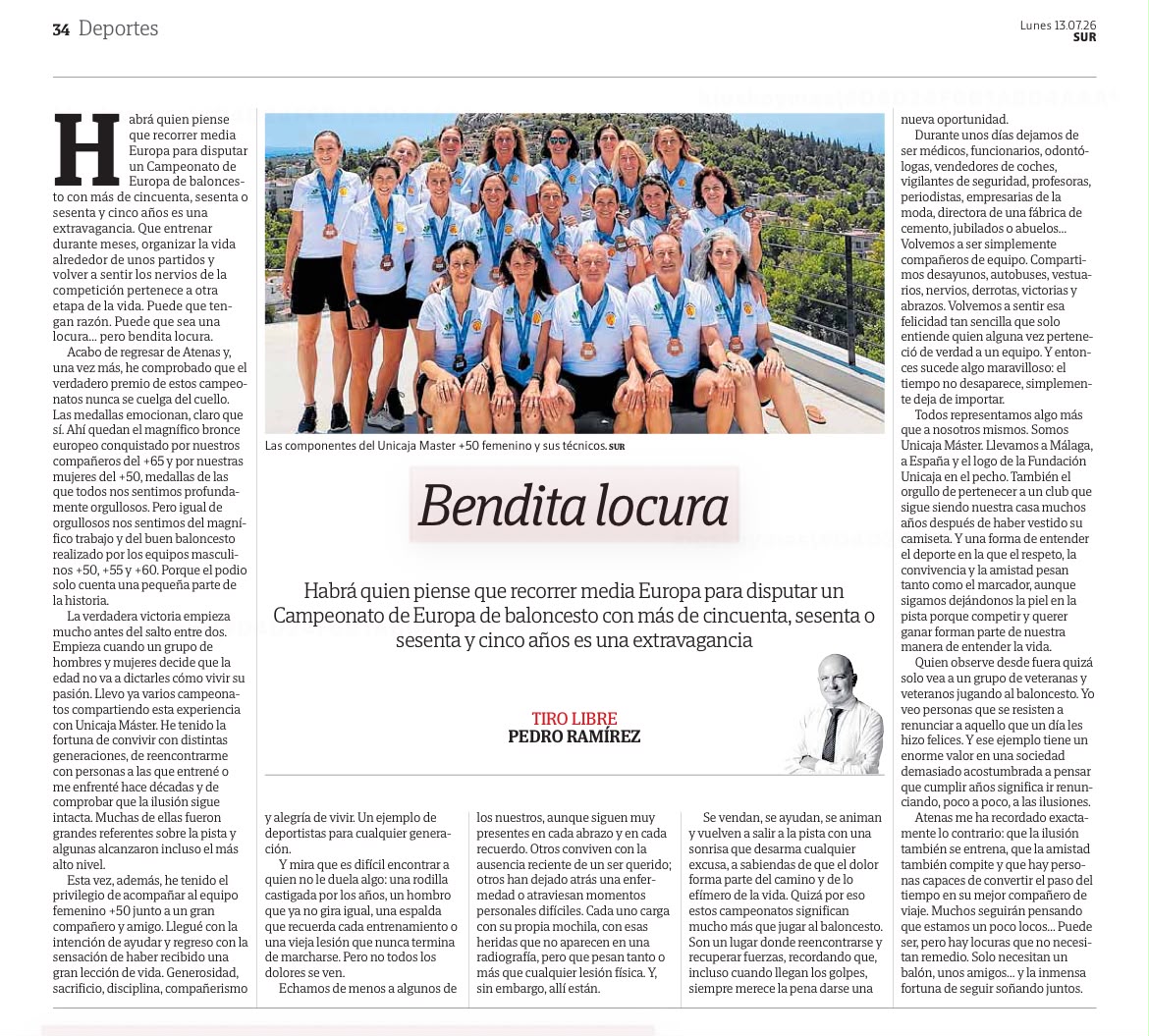 Bendita locura por Pedro Ramírez
